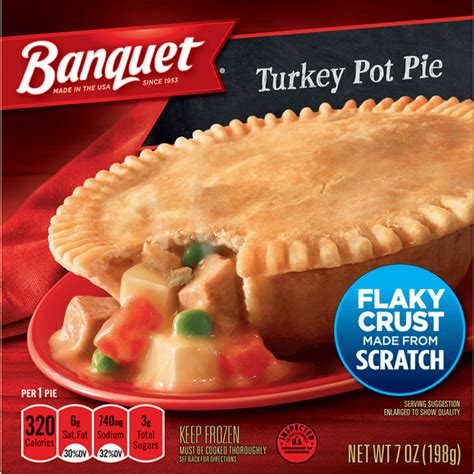 Banquet Pot Pie Turkey 7 Oz Instacart