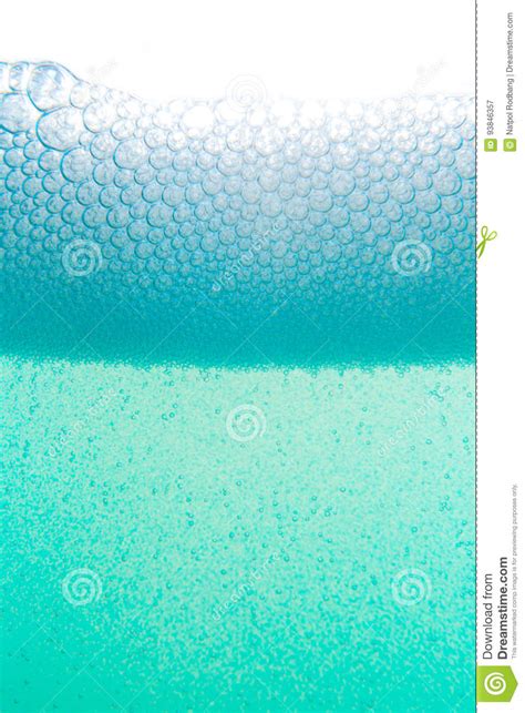 Blue Foam Bubbles Liquid Background Stock Image Image Of Fluid Blue