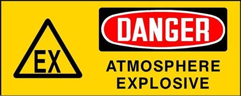 Panneau Atex Danger Atmosphère Explosive Audiard Coluche Cathares