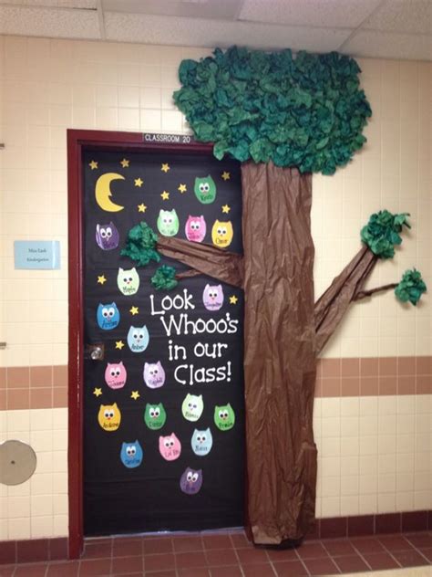 Best Diy Fall Classroom Door Ideas For Hubpages Owl