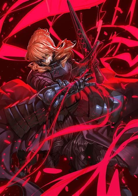 X Px Free Download Hd Wallpaper Saber Alter Fate Grand Order Sword Armor Blonde