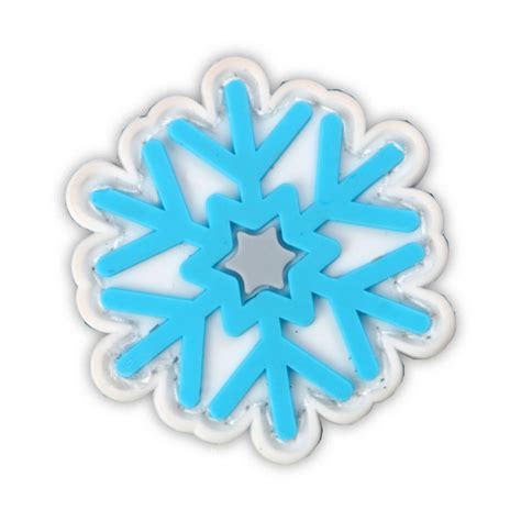 Crystal Snowflake Trucker Cap Patch