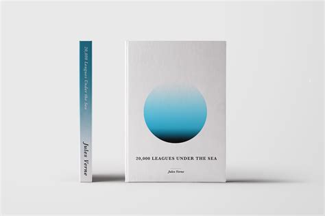 Jules Verne Minimal Book Covers On Behance