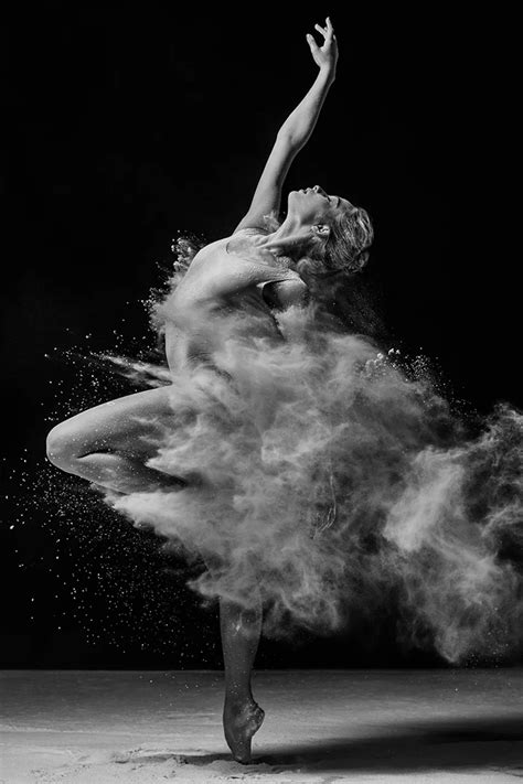 Alexander Yakovlev Bathes Ballet Bodies In Exploding Flour Dust Dancer Photography Dance
