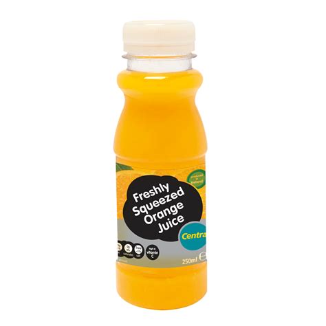 Centra Freshly Squeezed Orange Juice 250ml Centra