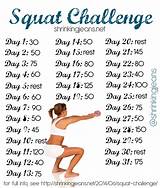 Photos of Fitness Workout Challenges