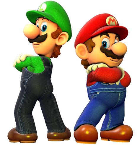 Yoshi's island 1.2 yoshi's new island 1.3 yoshi's story 1.4 yoshi's woolly world 1.5 yoshi's crafted world 1.6 yoshi's island ds 1.7 mario and luigi: Mario and Luigi Render by ghostoftime1 on DeviantArt