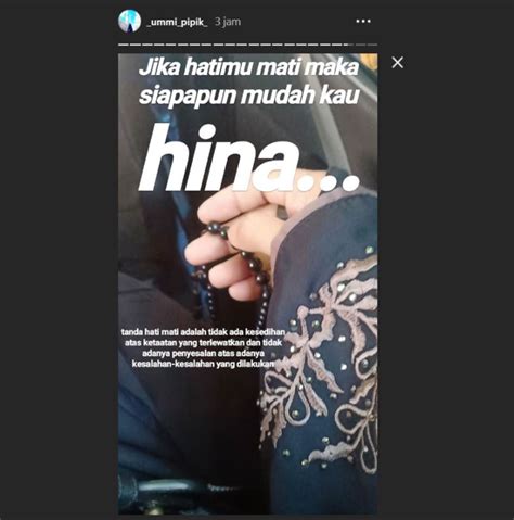 Arti 'ikut hati mati, ikut rasa binasa' di kamus besar bahasa indonesia (kbbi). Pipik Dian Irawati 'Sindir' Hati Andre Taulany Mati Saat ...