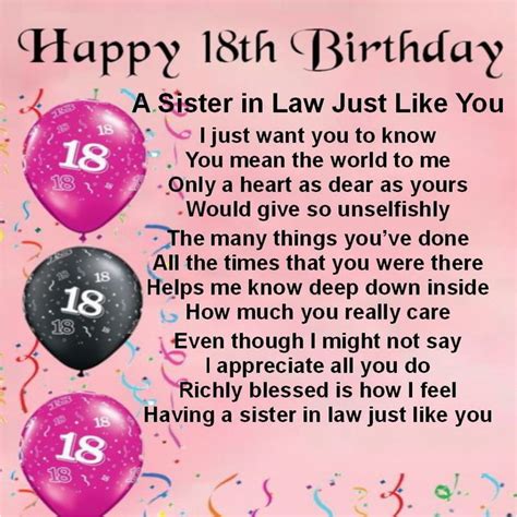 Happy 18th Birthday Quotes For Sister 24 Best Images About Sister In