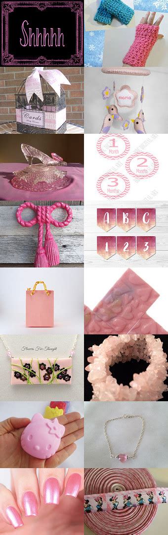 All Things Pink By Rachel On Etsy Pinnedwith Pink
