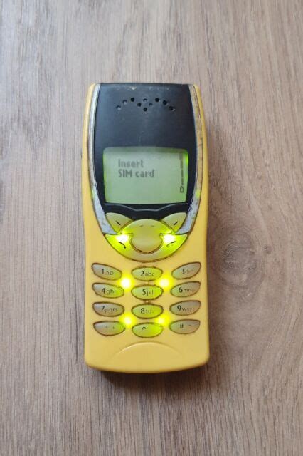 Nokia 8290 Yellow Cellular Phone Rare Korea Ebay