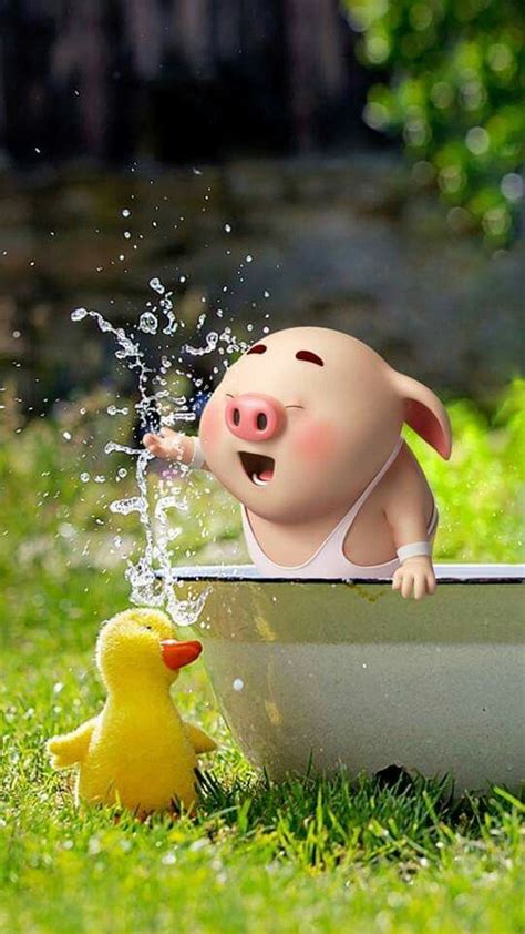 Cerdito Tierno Pig Wallpaper Cute Wallpaper Backgrounds Animal