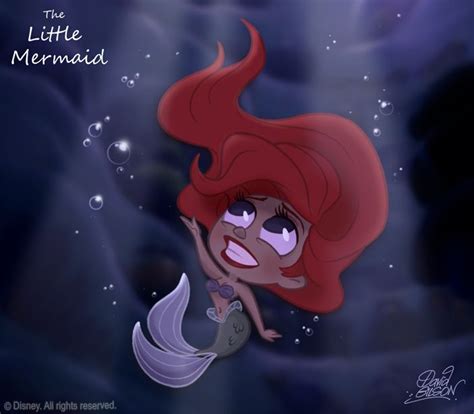 50 Chibis Disney The Little Mermaid By Princekido On Deviantart