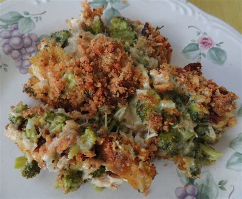 The inside will be warm and bubbly, while the stuffing will be slightly browned and crispy on top. Cheesy Chicken Broccoli Stuffing Casserole | Recipes, Food