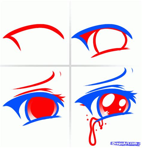 Sad Eye Crying Eyes Drawing Easy