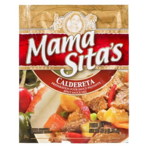 Mama Sitas Caldereta Spicy Sauce Mix
