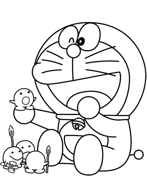 Desenho De Doraemon Na P Scoa Para Colorir Tudodesenhos