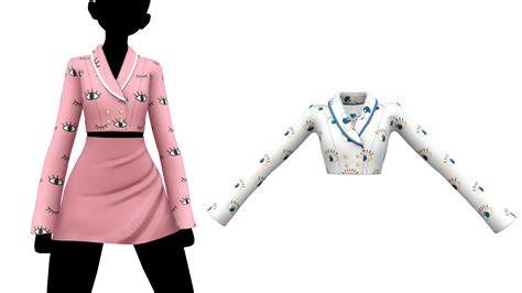 Mmd Sims 4 Eloise Top By Fake N True On Deviantart