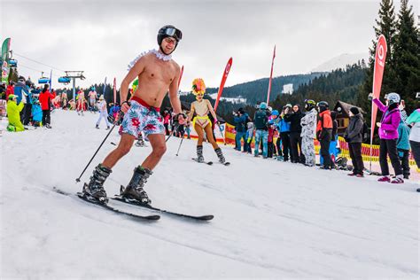 Bikini Skiing In Jasná Slovakiatravel
