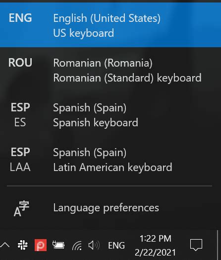 How To Change The Keyboard Language Shortcut In Windows 10