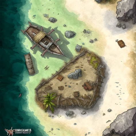 10 Beach Battle Maps Dnd Battle Map Pathfinder Dandd Battlemap