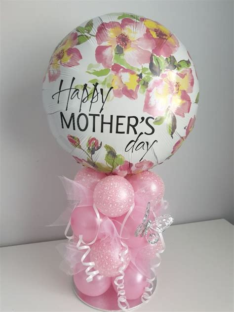 Mothers Day Table Display Diy Balloon Decorations Mothers Day