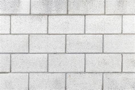 Concrete Block Wall Seamless Background Texture Stock Photo By