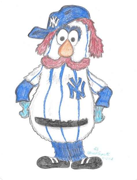 New York Yankees Mascot The Sounds Of Baseball