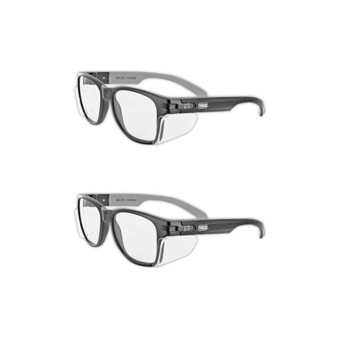 magid classic black safety glasses iconic design series y50bkafc with side shields and cloth