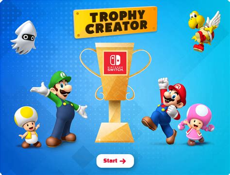 Trophy Creator Super Mario Wiki The Mario Encyclopedia