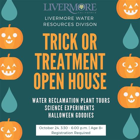 Oct 24 Trick Or Treatment Open House Livermore Ca Patch