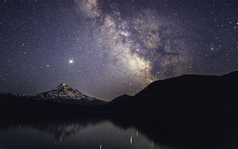 Lost Lake Milky Way Time Lapse 5k Imac Wallpaper Download Allmacwallpaper