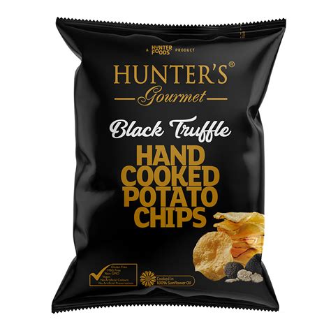 Hand Cooked Potato Chips Black Truffle Gold Edition 125gm