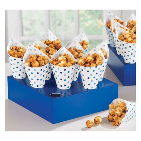 40 Snack Cones Party Tray Popcorn Chips Sweets Treat Cone Wedding