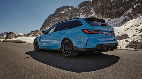 Bmw M3 Competition Touring M Xdrive M Performance Parts 2022 Wallpaper