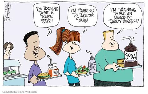 Signe Wilkinsons Editorial Cartoons Obesity Comics And Cartoons