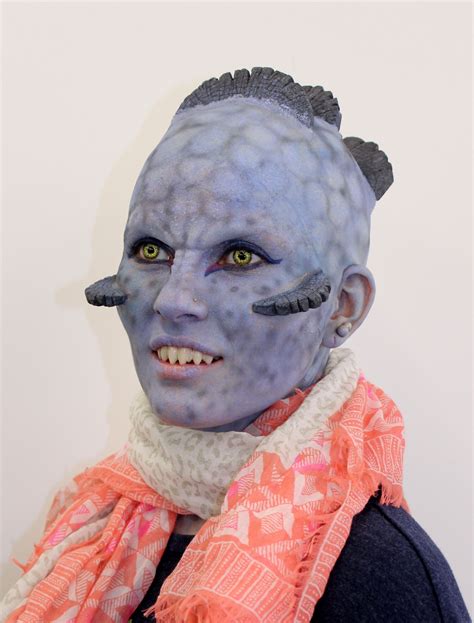 Prosthetic Alien Makeup By Rhonda Causton Reel Twisted Fx Special Fx
