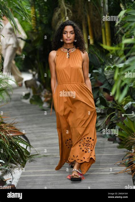 actress model indya moore walks the runway during the jason wu spring summer 2021 fashion show