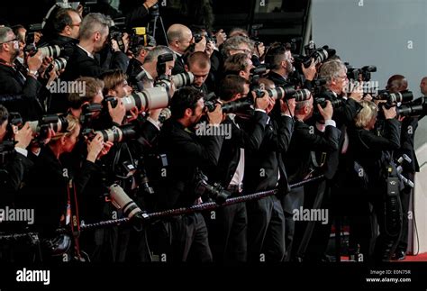 Red Carpet Press Photographers Captives Premiere 67th Cannes Film Stock