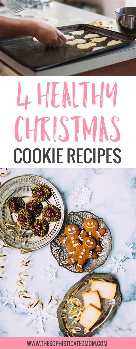 Get the recipe for christmas spritz cookies ». 4 Healthy Christmas Cookie Recipes - The Sophisticated MomThe Sophisticated Mom