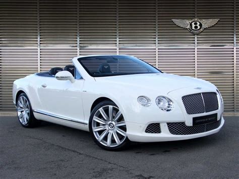 Bentley Used Car Continental Gt Convertible White