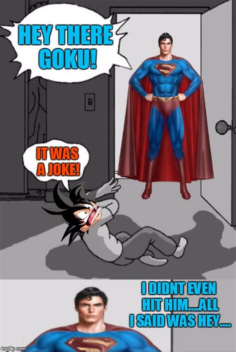 Superman Vs Goku Meme