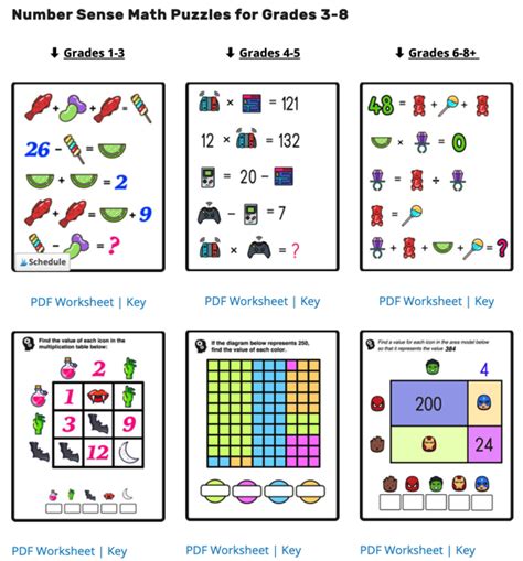 Free Math Sheets For 4th Grade Easy To Print — Mashup Math