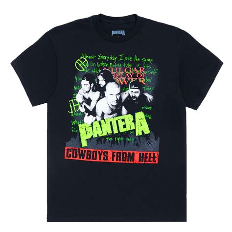 Vulgar Display T Shirt Pantera Official Store