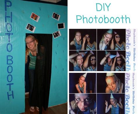 Build An Easy Party Photo Booth Photo Booth Party Photo Booth Party