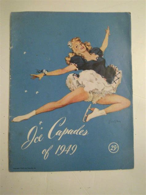 1949 And 1952 Ice Capades Show Programs