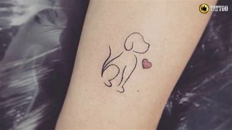 Hơn 50 ý Tưởng Cute Dog Tattoo Ideas đáng Yêu Và độc đáo