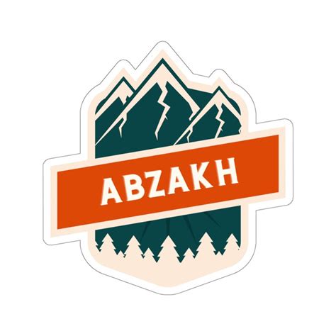 Abzakh Circassian Tribe Emblem Die Cut Stickers Etsy