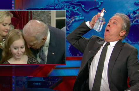 Jon Stewart’s ‘daily Show’ Called Out Joe Biden For ‘groping’ Back In 2015 Video
