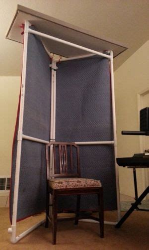 In my case, i take it down and set it in front of a guitar amp when i am reamping. Portable Recording Booth | Recording booth, Studio room, Audio studio